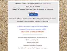 Tablet Screenshot of chambre-hote-douarnenez.net